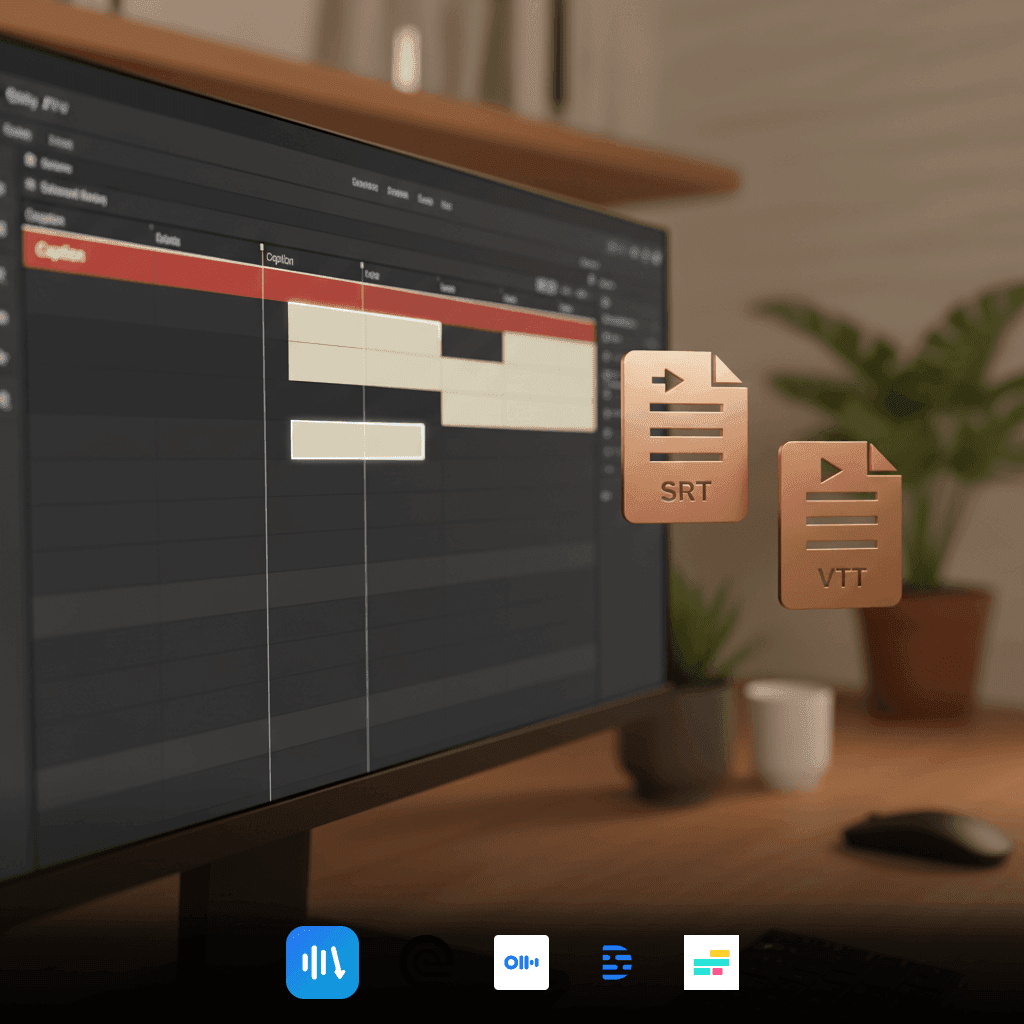 7 Best AI Captioning Tools for Videos (SRT/VTT Ready)